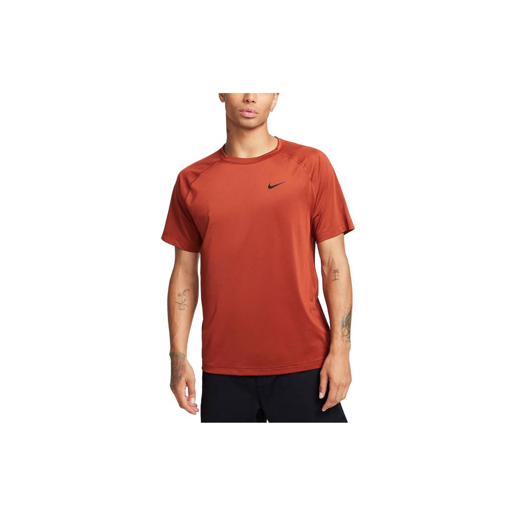 Nike Fitness Clothing Men's Dark Orange Moderate Straight Fit DV9816-832