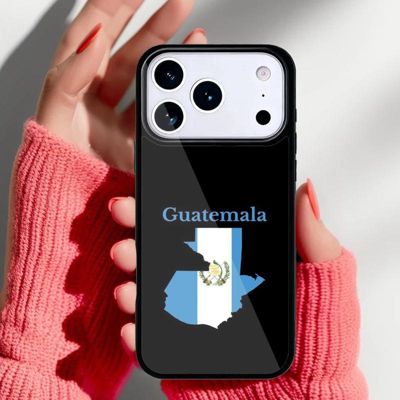 Guatemala Flag Phone Case for iPhone 17 16 15 14 13 Pro Max Back Cover for 12 11 Pro Coque