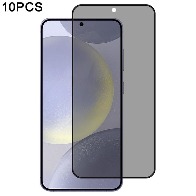 

10Pcs/Pack For Samsung Galaxy S24 Screen Protector 28-Degree Anti Spy 2.5D Silk Printing Film Type A