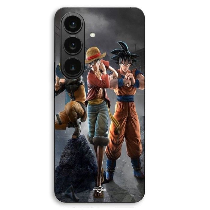 Coque Pour Samsung Galaxy S26 Sangoku naruto Luffy one piece Dragon Ball z 3D Anime manga Maniacase