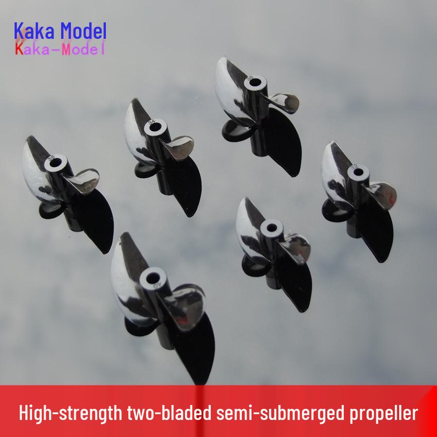 High-Efficiency Two-Blade Semi-Submerged Electric Boat Propeller