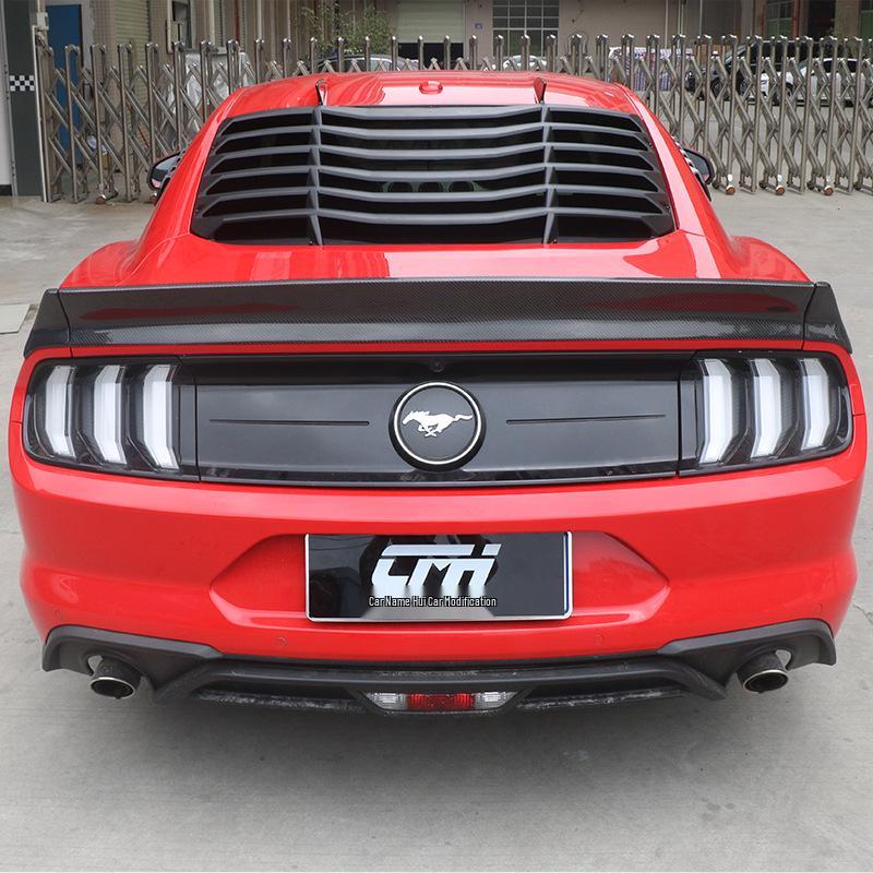 15-23 Mustang MMD Rear Window Louvers Air Deflector Sunshade