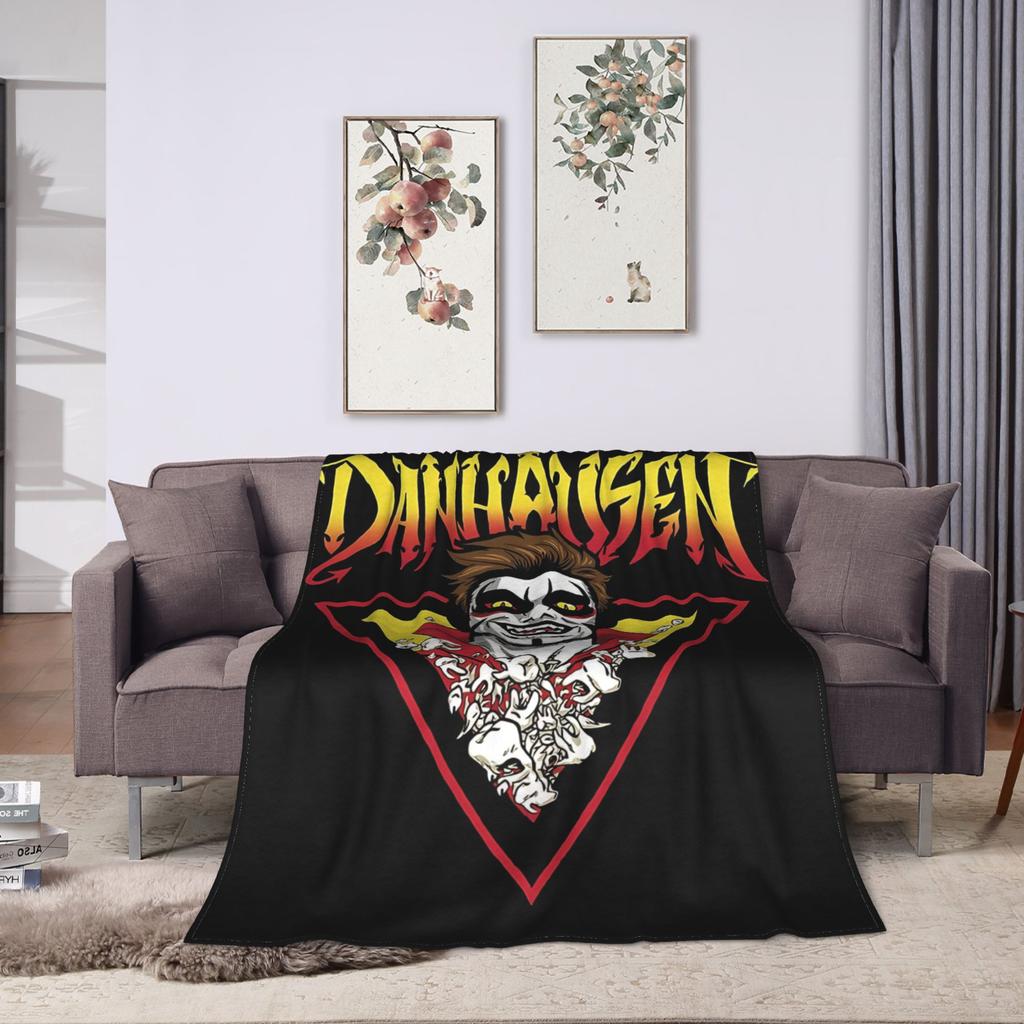 Comfortable Blanket Travel Danhausen Very Nice Very Evil Pro Wrestling Lover Throw Blanket Pattern Bedspread For Chair Sofa Bed