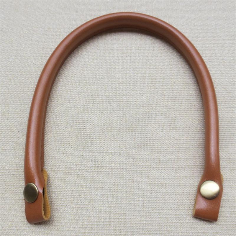 1/2Pcs PU Leather Bag Handle Women's Detachable Shoulder Bag Handles DIY Replacement Accessories Handbag Band Strap Belt