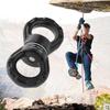 30kN Alloy Rotational Safest Frictionless Carabiner Hanger for Web Rig Indoor Rock Climbing Hanging