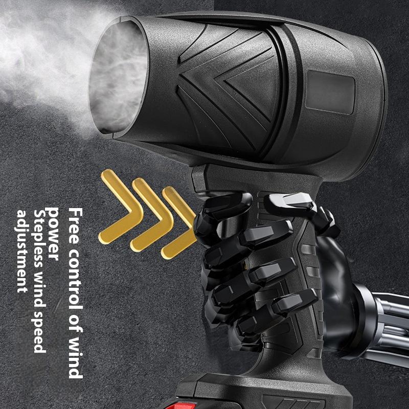 1Pcs Portable Outdoor Car Wash Air Gun Turbo Jet Fan Electric Powerful Blowers Car Violent Dryer For  No Battery