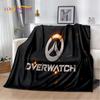 Overwatch Game Gamer DVA  Reaper Soft Plush Blanket,Flannel Blanket Throw Blanket for Living Room Bedroom Bed Sofa Picnic Kid 3D