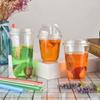 Disposable U-Shaped PET Cup for Cold Drinks, Milk Tea, Coffee, or Cocktails