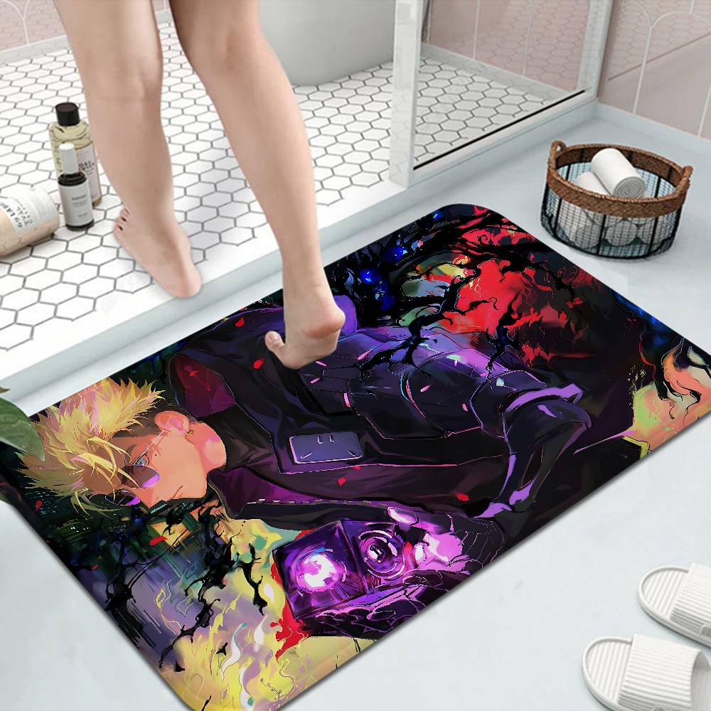 Anime Trigun Stampede Floor Mat Retro Multiple Choice Living Room Kitchen Rug Non-Slip Modern Home Decor