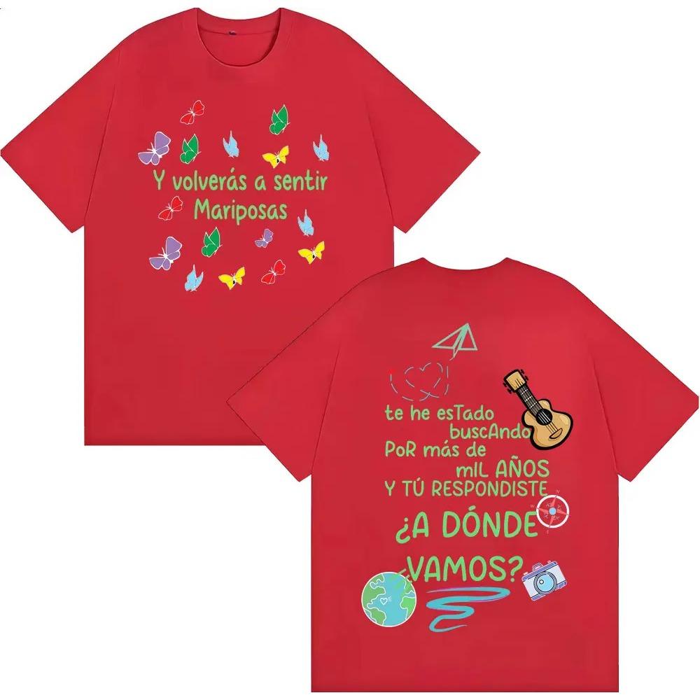 Band Morat Vamos Letters Print Tee Shirt Men Women Fashion Streetwear T Shirt Cotton Casual Oversized T-shirts
