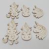 30pcs/lot Fairy Tales Theme Unfinished Wood Cutouts for Women Crown Princess Diamond Unicorn Butterfly Shape Wooden Crafts Decor