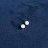 6mm Shell Ball Earrings