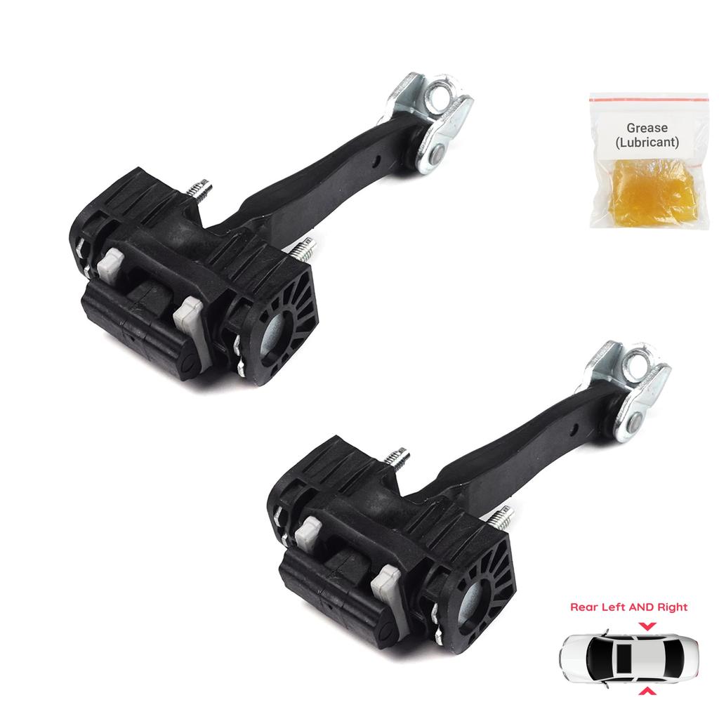 BDP720-1 2 Pieces Rear Door Hinge Stop Check Strap Limiter 5160252 13107851 for Vauxhall Opel Astra H MK5