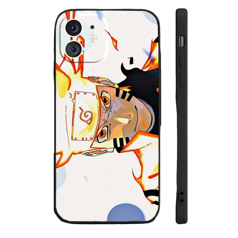 Anime N-NarutoS Phone Case Silicone Soft For IPhone 16 15 14 13 12 11 Plus Pro Max Plus