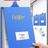A4 Vertical Hanging File Box with 20 Folders - Ideal for Office, HR & Finance Use