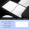 For Tesla Model Y Juniper Central Control Panel Electrostatic Adsorption Sticker Model 3 Highland Console Protect Silicone Cover