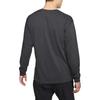 Nike x Olivia Kim Long Sleeve Tee Off Noir/Metallic Silver Men Tops Black CT3088-045