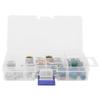 56PCS/Set Air Conditioning Valve Core Remover Tool Gasket Set A/C Repair Tool for R410/R22/R134a