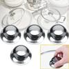 Premium Electric Wood Pot Lid Knob With Elegant Stainless Steel Top For Perfect Cooking