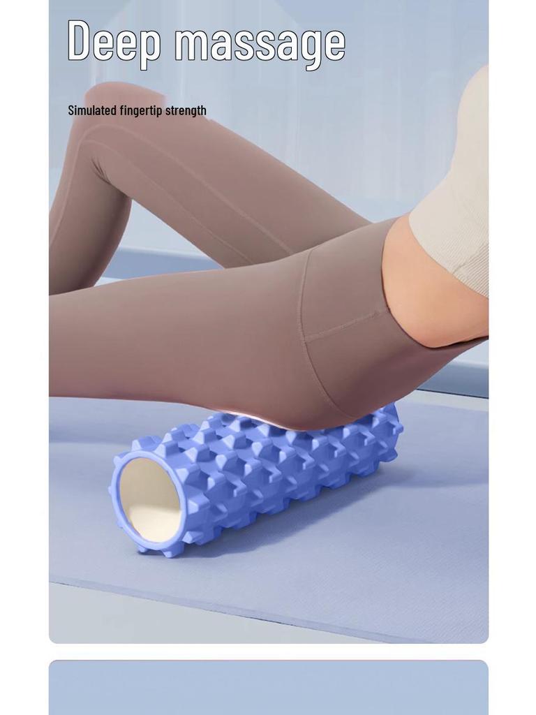 Foam Roller Wolf Tooth Muscle Massage Relaxer - Slimming Yoga Tool for Legs and Back