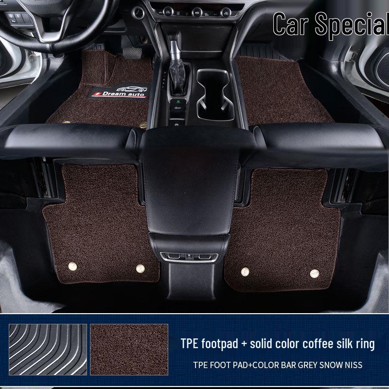 Geely Binyue Cool TPE Car Floor Mats – Waterproof, Wear-Resistant, Eco-Friendly, with Door Sill Protection