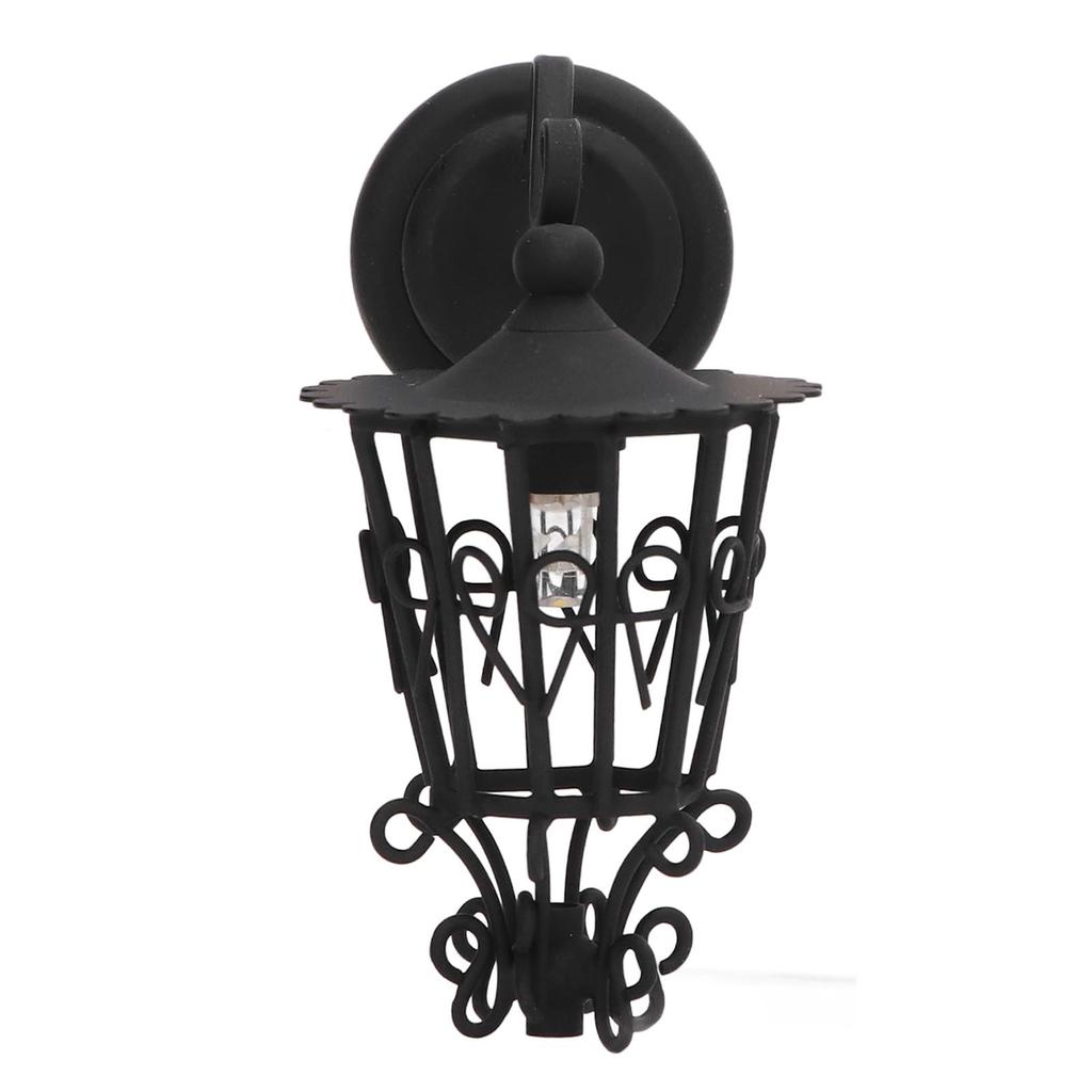 Puppenhaus Wandlampe Batteriebetrieben Altmodische Puppenhaus Wandlampe mit Magnet auf der Rückseite für 1/12