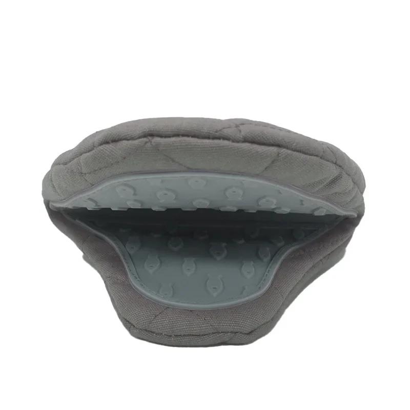 1PC Kitchen Silicone Oven Gloves Heat Resistant Anti-scalding Anti-slip Mitts Tray Dish Bowl Holder Baking Insulation Hand Clip