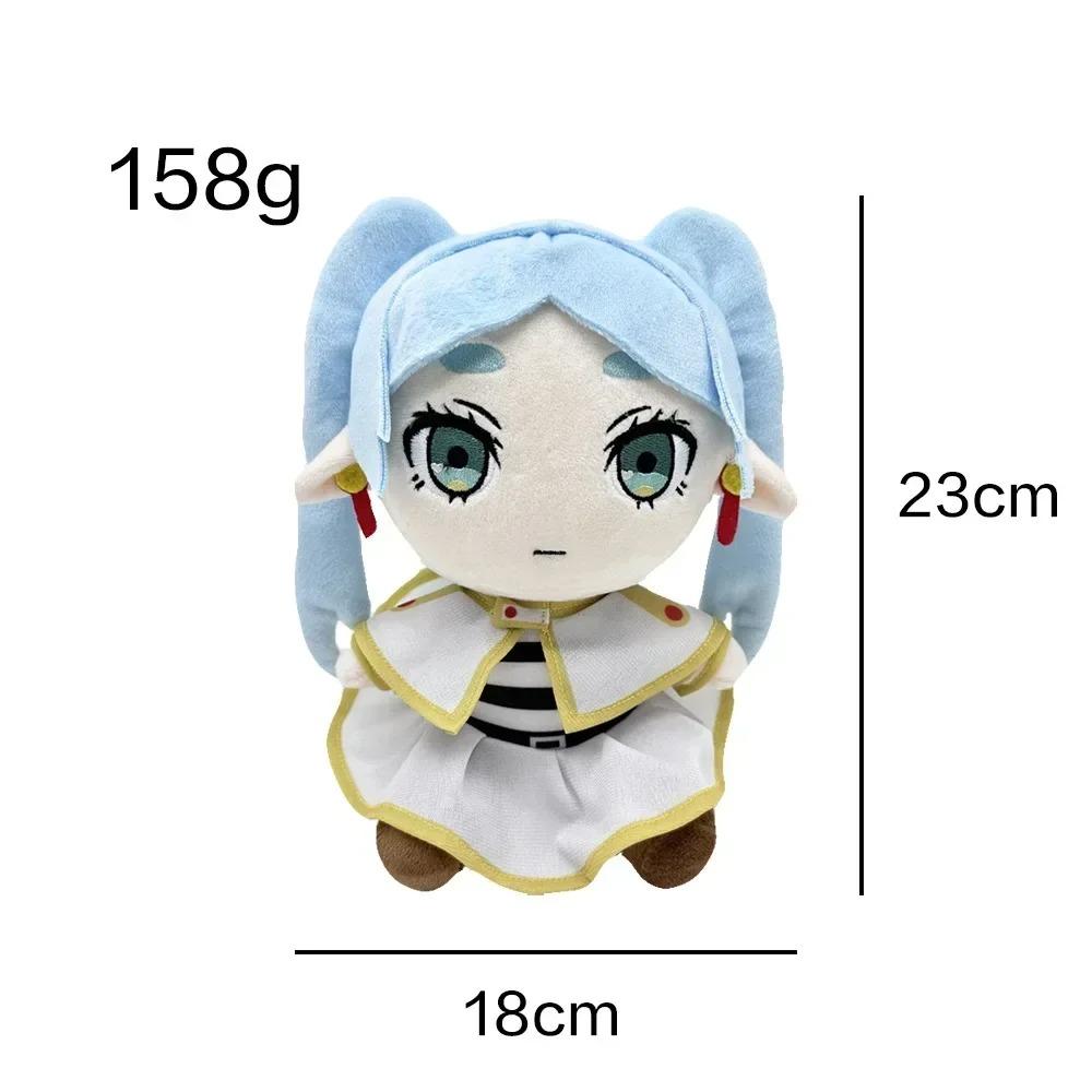 Frieren Oltre la Fine del Viaggio Peluche Anime Peluche Frieren Fren Stark Bambole Imbottite Figura Peluche Regali di Compleanno Natale per Bambini