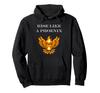 Humor Phoenix Animals Simple Fire Bird Rise Phoenix Hoodie
