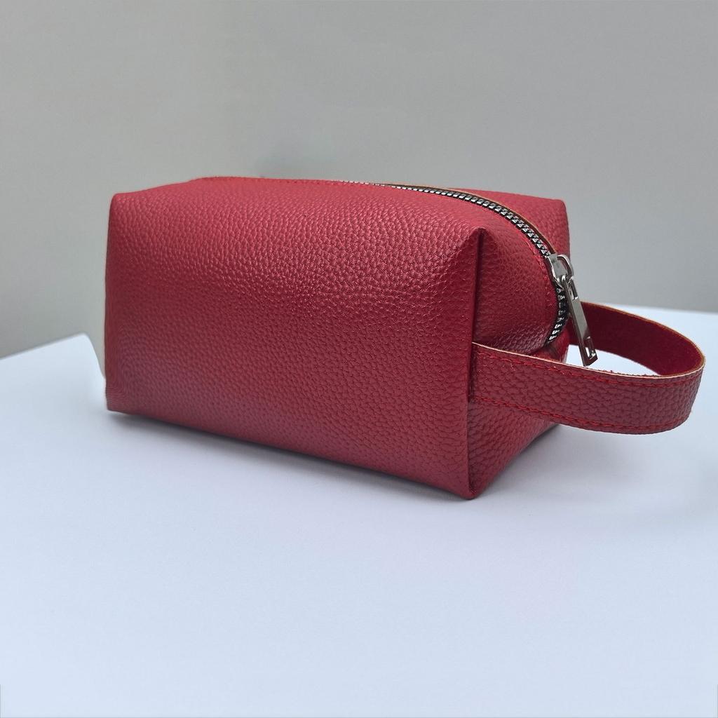 PU Leather Make Up Toiletry Bag Waterproof Large Capacity Cosmetic Organizer Bag Travel Makeup Pouch with Handle for Women