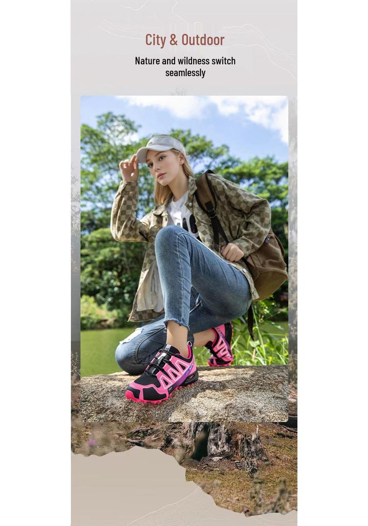 Breathable Plus Size Women's Outdoor Trail Running & Hiking Shoes for Travel
