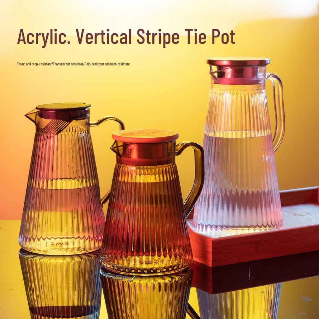 Acrylic High-Temperature Resistant Large Capacity Beverage Jug for Home and Commercial Use