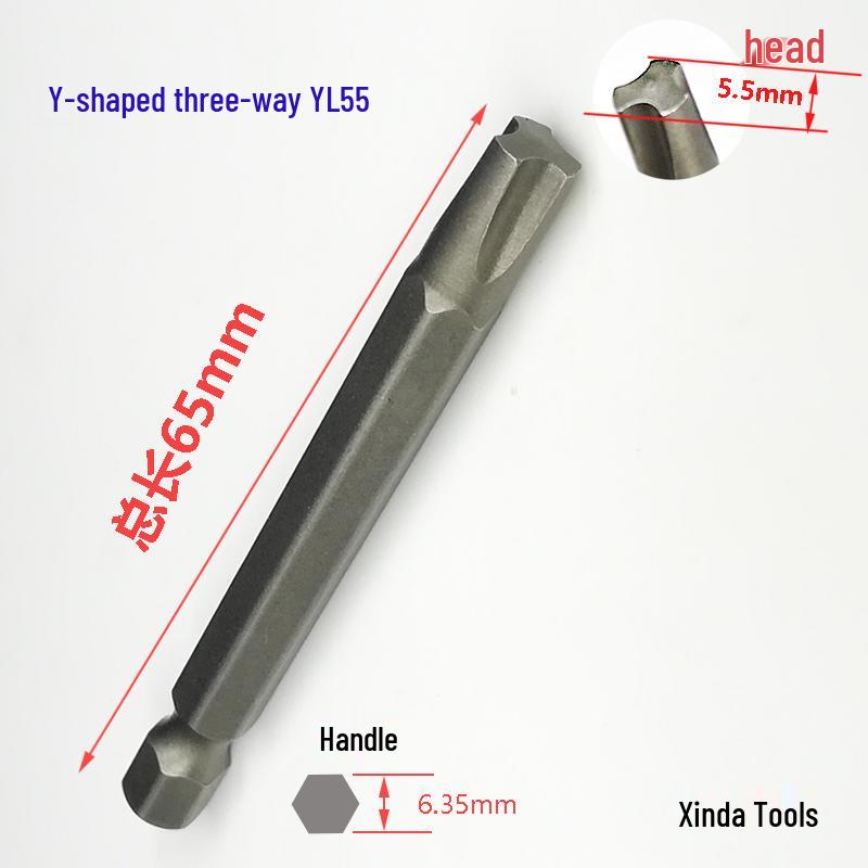 Bicycle Bit Repair Tool Set: Inner Pentagon, Star, Triangle, Tri-Wing, Hexagon Screwdrivers