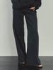 G And Gb Cotton Wide Pants_Black
