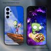 Cartoon I-Invader Zim Gir  For Samsung S25,S24,S21,S22,S23,S30,Ultra,S20,Plus,Fe,Lite,5G Black Cover Phone Case