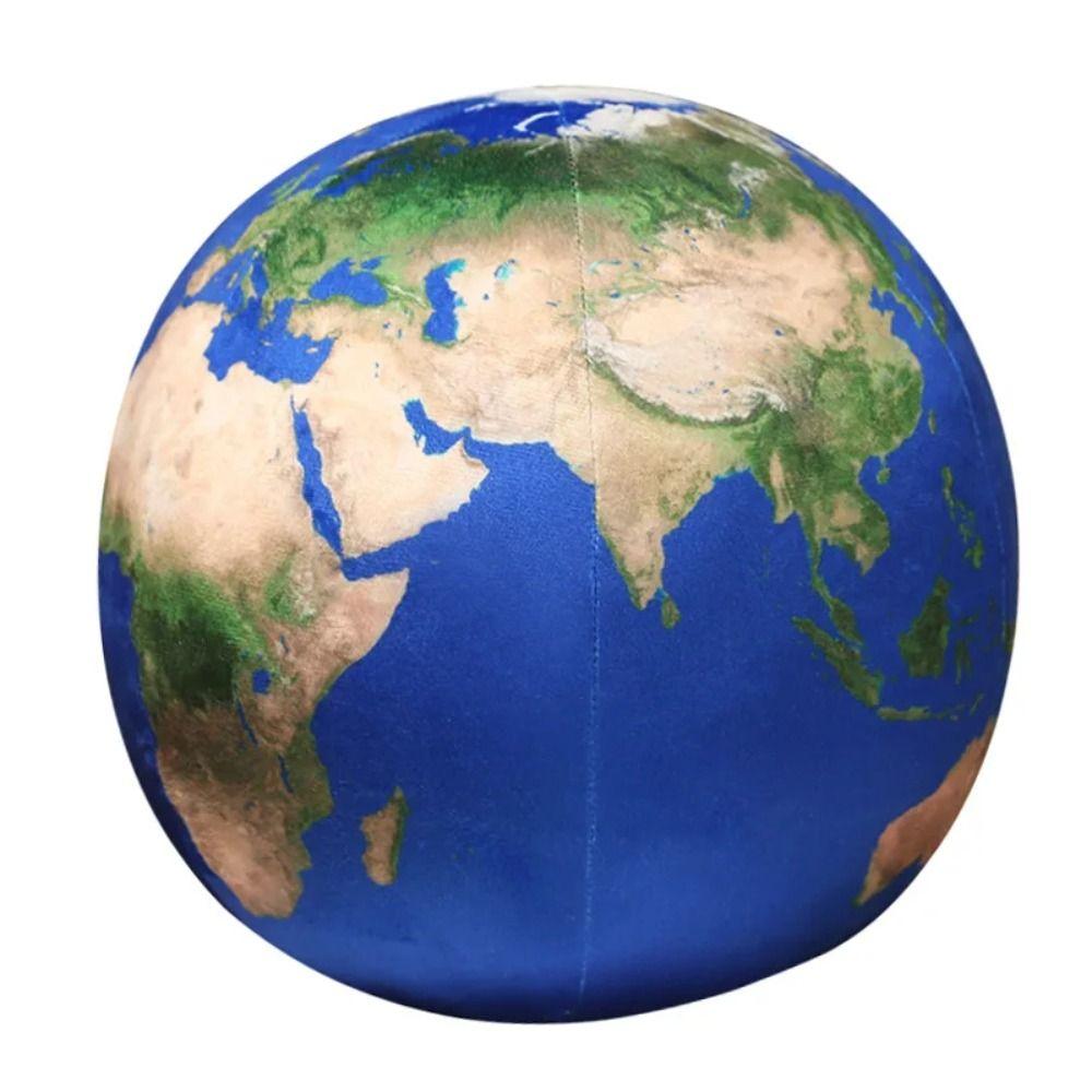 Plush Toy Simulation Moon Plush Toy Martian Mars Plush Pillow Lifelike Earth Plush Toy Kids Toys