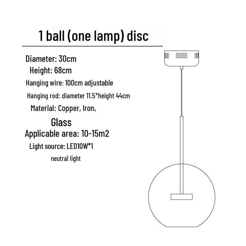 

Современная итальянская дизайнерская светодиодная стеклянная люстра для гостиных и ресторанов Including LED Neutral Light