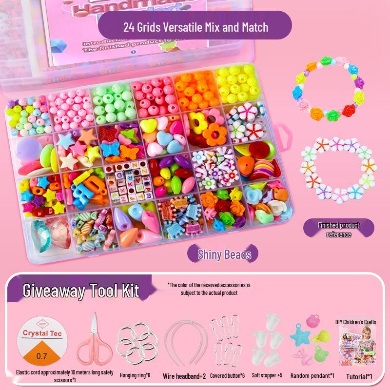 DIY Beading Kit for Kids: Create Bracelets & Necklaces