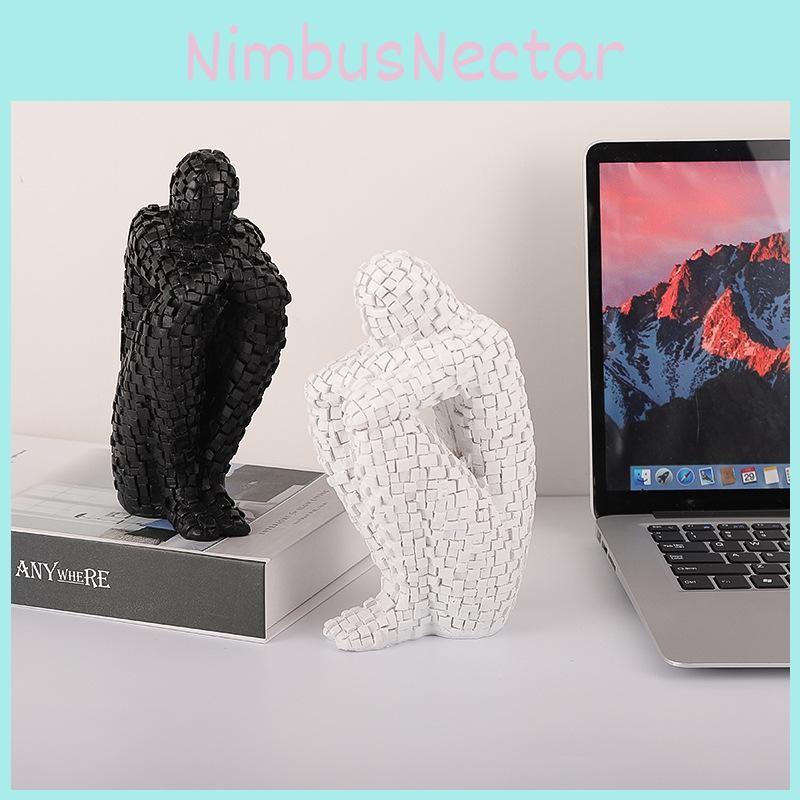 Mosaic Modern Minimalist Resin Sculpture For Home Office Living Room Decor Gift