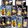 Custodia per Telefono per iPhone 17 16 15 Plus Xiaomi Poco F8 F7 X7 X6 M8 C85 C75 C71 Redmi Note 14 12 11 13 Pro Max A4 14C 13C 15C Sfondo Pokemon GO Pikachu