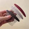 Non-Slip Hair Combs Polka Dot Bangs Hair Clip New Hairpin  for Princess Hair Accessories