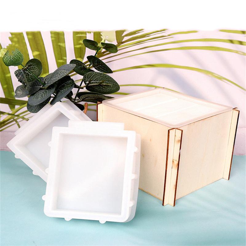 Úložný box Epoxidová pryskyřičná forma DIY Zásuvková krabice Silikonová forma Úložný box Forma pro Cetky Ruční řemesla