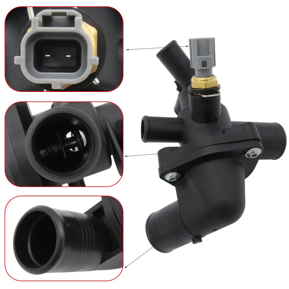 BK3Q8A586AB 1731782 BK3Q8A586AA Engine Coolant Thermostat Housing Assembly For Ford Ranger 2.2 TDCI /Transit MK7 2011 Onwards