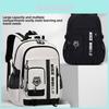 Sesame Baby School Backpack For Middle School Students Nylon Lightweight Multi Compartment Urban Style