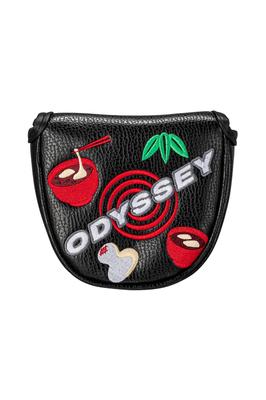 ODYSSEY Putter Headcover F MALLET WINTER BLK 24 Black (Mallet Type) Men's