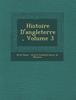 Cartea Histoire D'angleterre, Volume 3