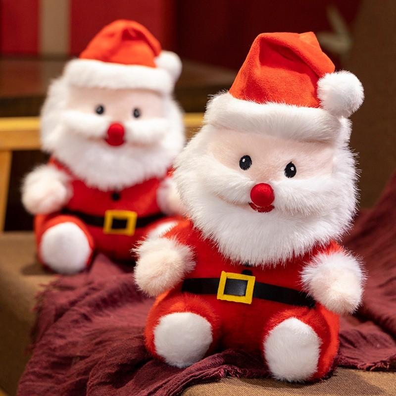 Delightful 25cm Plush Santa Claus Toy Perfect For Christmas Decorations And Gifts