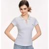 Women's Retro Polo Short Sleeve T-shirt