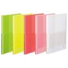 Kokuyo File Clear Book Grassel Fixed Type 5-Pack A4 20 Sheets Warm Color System 99K-LA-GL20X5-1