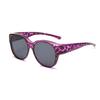 Fashion Large Frame Sunglasses Cover Over Myopia Prescription Glasses Portable Men Women Vintage Fishing Driving Eyewear